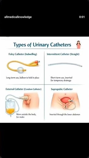 types of catheter..