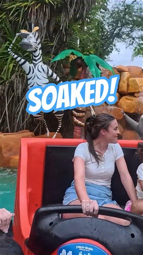 This Boat Ride Got Wet Fast 😅 #shorts #brazil #adrenaline #pov #adventure #themepark #madagascar