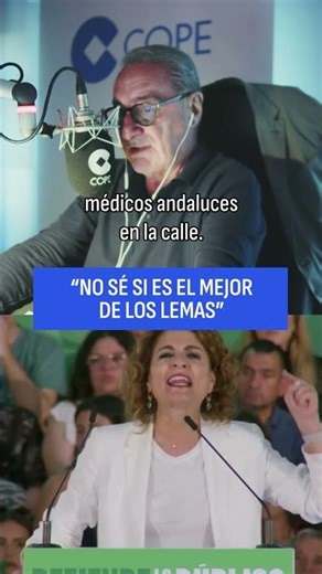 Herrera responds to María Jesús Montero's plan for Andalusia