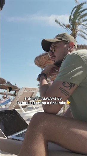 5 things I always do before exporting a final mix 👇