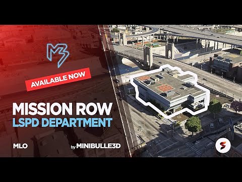 Mission Row - Police Department - MLO | FiveM - GTAV