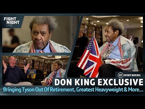 Don King Exclusive Interview 👑 "I'll Bring Tyson Fury Out Of Retirement!" 👀