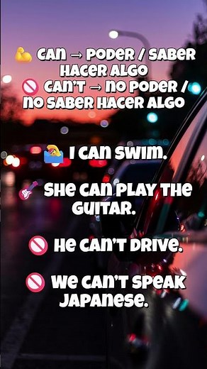 Can / Can’t 💪 Cómo hablar de habilidades en inglés #aprendeinglés #ingles #inglesencasa