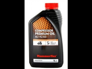 Масло компрессорное Hammerflex Compressor premium oil iso vg 100, Обзор, характеристики