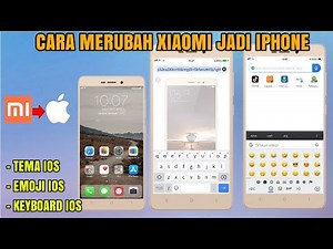 CARA MERUBAH TAMPILAN TEMA HAPE XIAOMI MIUI 10 JADI IPHONE IOS TERBARU 2019 | TUTORIAL YOGI PRIYONO