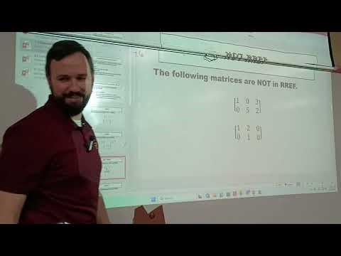 College Algebra 7.6 RREF Matrices