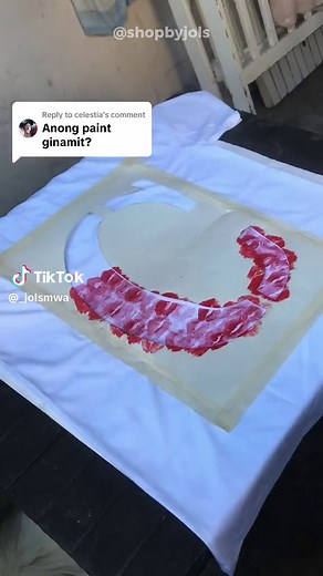 DIY Kiss Shirt Tutorial with Acrylic Paint: Step-by-Step Guide
