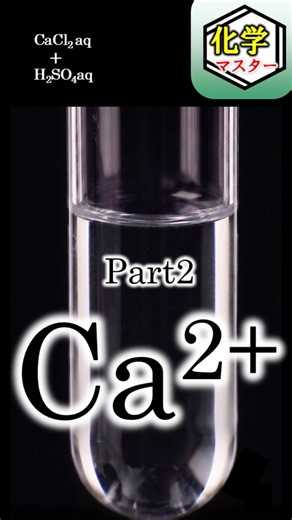 【無機化学】11秒で沈殿暗記No.029 Ca2+にSO42- #受験化学 #高校化学 #shorts