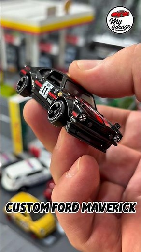 Custom Ford Maverick vs 1962 Corvette! Epic Hot Wheels Race Through My 1:64 City! 🏁🔥