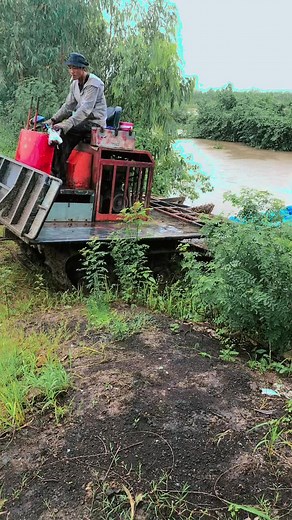 Rural Agricultural Work: Tractor Operations in Fields
