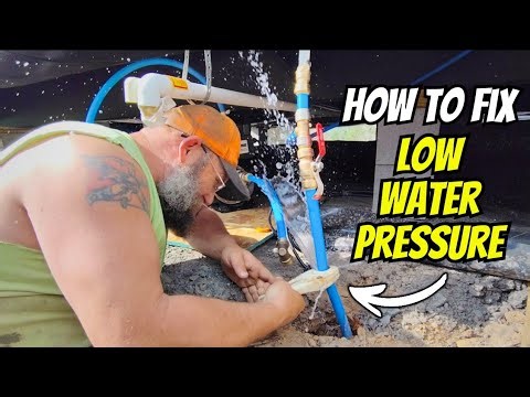 Water Pressure Too Low? Install a Booster Pump Like This