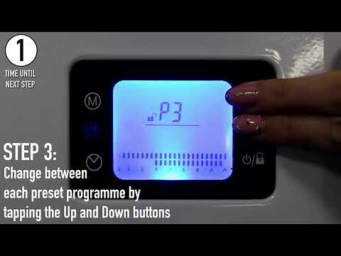 Purus Digital Panel Heater | Setup Guide: How to edit the preset programmes