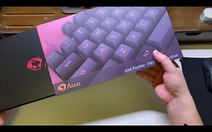 【年度最香键帽】？akko黑粉键帽开箱