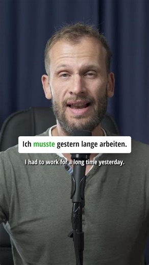 🌟 Past Tense of German Modal Verbs (Präteritum)