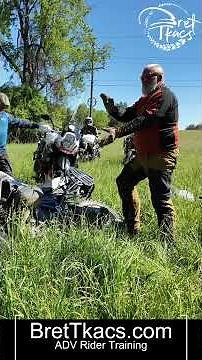 Solo counterweight motorcycle pick up