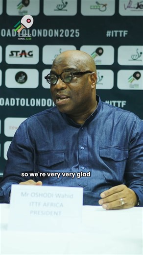“African Table Tennis is in a very good place, but there's still a long way to go” — ITTF-Africa President Wahid Oshodi delivered a powerful message at the opening press conference. | ITTF-Africa