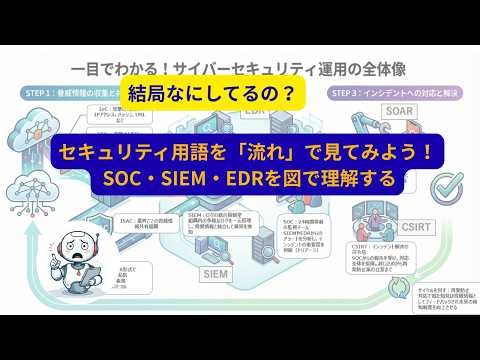 【セキュリティ用語】5分でわかる！セキュリティ運用の流れ