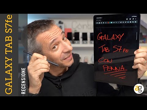 Recensione GALAXY TAB S7fe. UN BUON TABLET da SAMSUNG