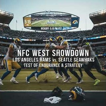 Rams vs Seahawks LIVE 🔥 5:15 PM PST | NFC West Showdown