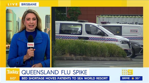 1.9K views · 98 reactions | Queensland's already stretched health system is being pushed to new limits as flu cases lead the east coast. #9News | WATCH LIVE 6pm | 9 News Queensland | Facebook