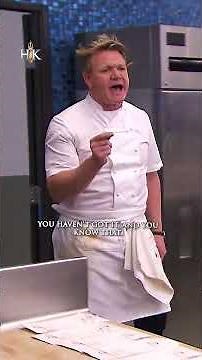 "You're trying to clown me chef" 😭 #hellskitchen #gordonramsay