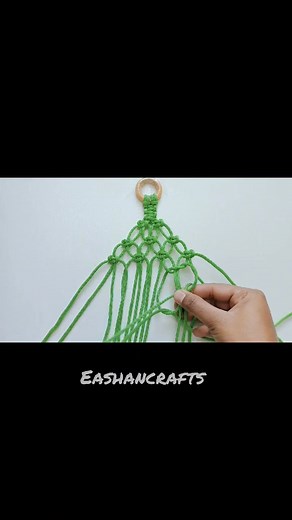 DIY Easy Christmas Tree Wall Decor Ideas 🌲✨ | Macrame Christmas Tree 🎄 #diychristmas #christmastree #christmasdecor #christmasgiftideas #DIYCrafts #macrame #reels #fblifestyle | Eashan Crafts