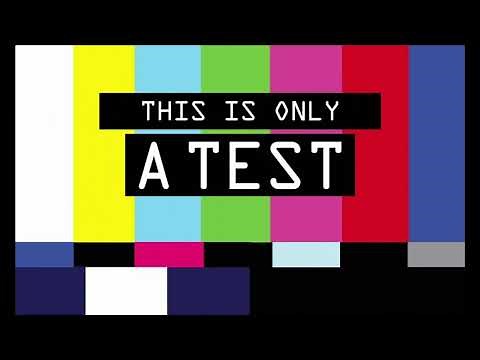 This is a test, this is only a test