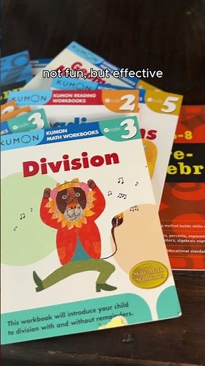 Math Workbooks That Actually Worked for Us (10-Minute Math Routine) #shorts