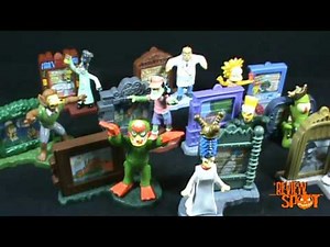 Burger King The Simpsons Creepy Classics Fast Food Premiums | Spooky Spot 2009