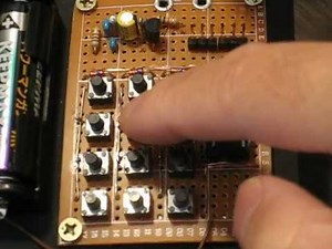 PICでピポパ、DTMF発信機