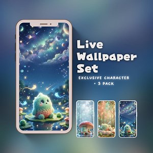 Seamless Looping Live Wallpaper Set | Story Scene Animation | Android Only - Etsy Australia