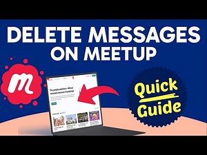 How to Delete Messages on Meetup (Step by Step)