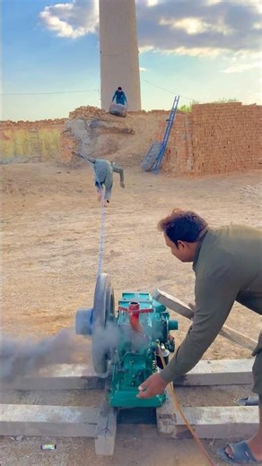 Big mission success 😱💯 dizel engine start help man