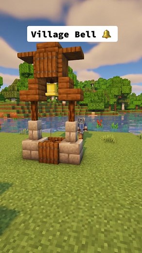 Minecraft Bell Design for Medieval Village | Gaming Hack