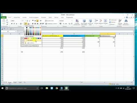 Tasa de Fisher, VAN, TIR en Excel