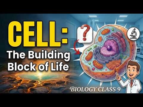 Class 9 Biology: Cell - The Building Block of Life |Animated Sketch Notes | Class 9 Biology #Science