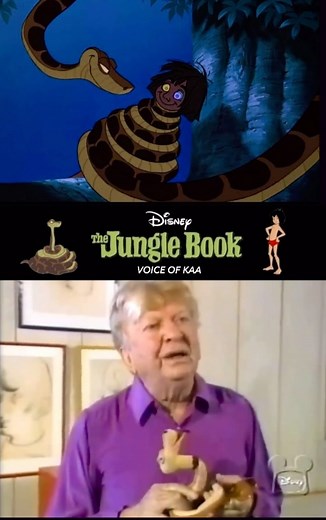 🎟 Matt (Disneyland CM) | Disney Legend Sterling Holloway explains how he came up with the characteristic voice of KAA in The Jungle Book (1967).. . .... | Instagram