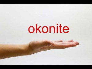 How to Pronounce okonite - American English
