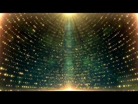 4K Awards Ceremony Particle Video Background.
