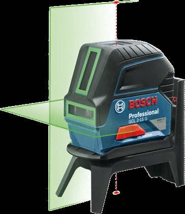 GCL 2-15 G Professional von Bosch mit viermal besserer Sichtbarkeit dank grüner Laserlinien. ✔Optimale Lesbarkeit ✔Multifunktionale Halterung. Mehr erfahren!