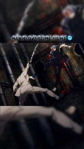 Nanmi overtime fight 🥶#jujutsukaisen #jjk #yuji #nanami #anime #amv