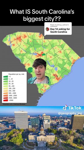 Exploring South Carolina's Largest Cities and Population