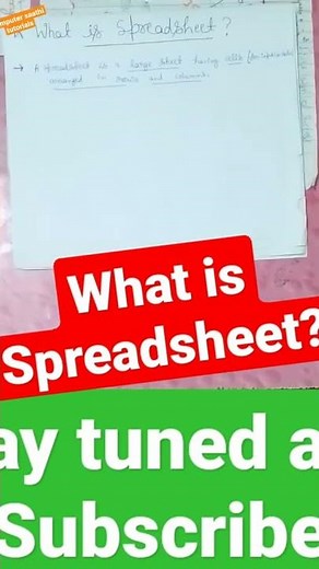 What is Spreadsheet?