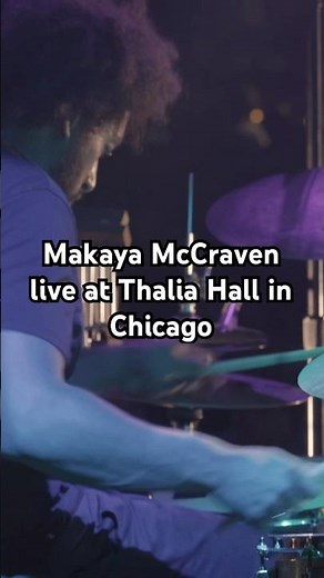 Makaya McCraven performs "Choo Choo" from his 4EP 'Off the Record' at Thalia Hall in Chicago #shorts