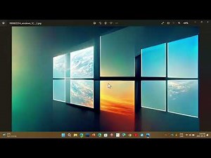Windows 12 AI Inspired wallpaper pictures link from Neowin