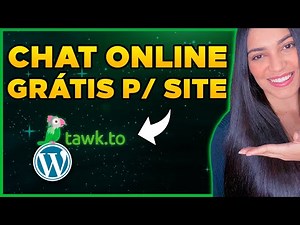 Como Colocar CHAT ONLINE GRÁTIS no WordPress | Tawk.to: Plugin de Chat [INCRÍVEL]