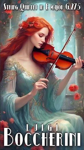 Luigi Boccherini "String Quintet in E major, G.275" Minuetto #classicalmusic #baroque #violin