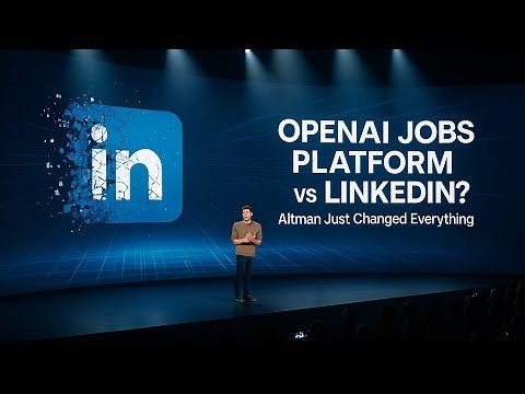 Sam Altman’s New OpenAI Jobs Platform Explained — AI Is About to Rewrite Your Career