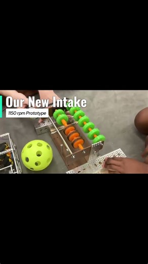 Intake prototype #3dprinting #robot #ftc #capybotas