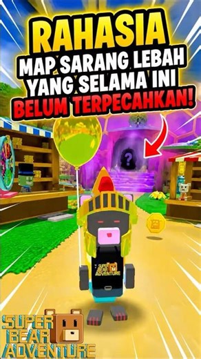 99% of Players DON'T KNOW! The Secret of the Beehive Map 🐝💥 #superbearadventure